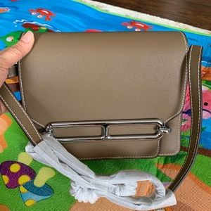 Genuine togo leather hermes roulis style no stamp